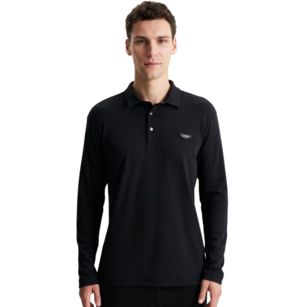 ARMA BLACK MEN POLO